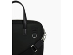 Porte documents 15" Basile en toile nylon et cuir lisse