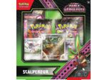 JCCPokémon: Collection Illustration Écarlate et Violet– Fable Nébuleuse– Scalpereur (1Carte Promo Brillante entièrement illustrée, 2Cartes Brillantes et 4boosters)