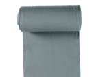 Sélection Coup de Coudre - Tissu Jersey Bord-Cotes Uni Couleur Bleu Acier