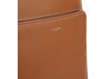 Sac à dos zippé business Sophie en cuir grainé