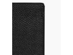 Grand portefeuille vertical zippé 2 volets Lucien en cuir grainé