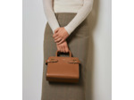 Petit sac à main Emilie en cuir grainé
