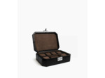 Coffret 6 montres et boutons de manchettes en cuir