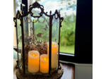 Coffret de 3 bougies Led en cire avec télécommande