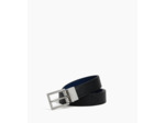 Ceinture réversible homme avec boucle rectangle en cuir grainé