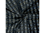 Sélection Coup de coudre - Tissu Batik de Coton "Etoile Nomade" Bleu Indigo
