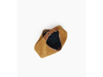 Petit sac hobo Juliette en cuir refente de velours