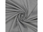 Sélection Coup de Coudre - Tissu Gabardine Souple de Bambou et Polyester Recycle Uni Couleur Gris Argent