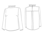 Maison Fauve – Patron Blouse "Dahlia" du 34 au 46