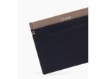 Porte cartes en cuir grainé