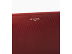 Compagnon zippé Emilie en cuir signature T