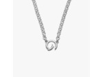 Collier chaîne Jaseron Arthus Bertrand en argent poli