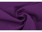 Fibre Mood - Tissu Crêpe en Viscose Mélangé Uni Couleur Violet