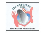 Cd Les Enfoirés - 2002 - Tous Dans Le Même Bateau (2002)