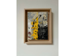 « Rumeur d’encre #1 » - Acrylique sur toile -  22x16 cm