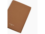 Grand portefeuille vertical zippé Lucien en cuir grainé