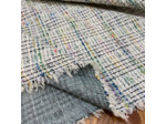 Sélection Coup de coudre - Tissu Jersey Maille Milano à Carreaux Lurex Vert