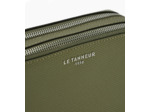 Petite sacoche 2 compartiments Emile en cuir signature T