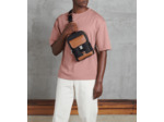 Sacoche sling Maurice en toile enduite