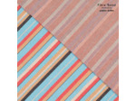 Fibre Mood - Tissu Jacquard de Coton Bio "Arielle" Rayures Multicolore