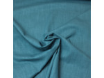 Sélection Coup de Coudre - Tissu Toile de Pur Lin Uni Bleu Pétrole