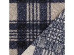 Sélection Coup de Coudre - Tissu Bouclé à Carreaux Bleu Marine