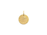 Médaille Arthus Bertrand Pluie d'Etoiles en or jaune et diamant