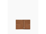 Grand portefeuille vertical zippé Lucien en cuir grainé