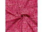 Sélection Coup de coudre - Tissu Batik de Coton "Fleur de Passion" Fuchsia