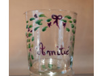 Verres peints à la main