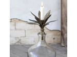 Porte-bougie carafe palmier