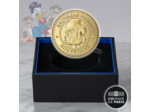 [MONNAIE DE PARIS] Disney Monnaie De Paris Sou Fetiche - Picsou Doré à l'or fin 1953Ex