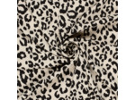 Sélection Coup de coudre - Tissu Twill Souple au Motif Léopard Sur le Fond Beige Clair