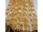 Collier en résine jaune 24-305