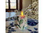 Petite bougie Led papier italien