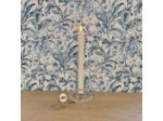 Bougie Chandelle Led Rétro avec des coulures de cire