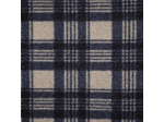 Sélection Coup de Coudre - Tissu Bouclé à Carreaux Bleu Marine