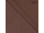 Fibre Mood - Tissu Maille de Coton Gros Côtes "Sofia" Uni Couleur Chocolat