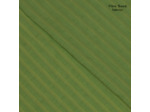 Fibre Mood - Tissu Jacquard "Marisol" Mélange de Viscose et Lin avec Rayures en Relief Vert Clair - Coupon