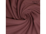 Fibre Mood - Tissu Jersey Sweat de Coton Gratté "Boréal" Uni Couleur Marron