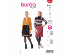 Burda Style – Patron Femme Jupe Forme Droite n°6071 du 34 au 44