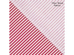 Fibre Mood - Tissu Popeline de Coton "Zizou" Imprimé Rayures Rouge