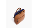 Sac à dos zippé business Sophie en cuir grainé