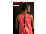 Fibre Mood - Tissu Denim Léger Stretch "Ramona" Uni Couleur Rouge Vif