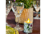 Petite bougie Led papier italien