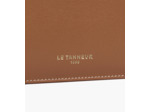Porte cartes zippé Albertine en cuir lisse