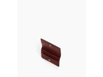 Petit porte cartes à rabat Louison en cuir grainé