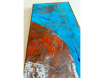 « Zone secondaire » - Acrylique sur toile - 70x25 cm