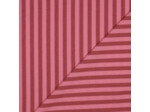 Poppy - Tissu Fil à Fil Rayures Bordeaux/ Rose