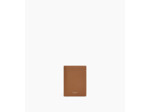Grand portefeuille vertical zippé Lucien en cuir grainé
